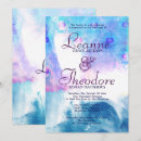 Search for peacock colours invitations Blue