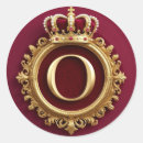 Search for crown monogram stickers Gold