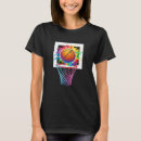 Search for basketball graphic tshirts Colorful
