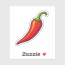 Search for red hot chilli stickers Vegetable