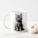 Search for kitty sketch mugs Cute