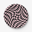 Search for pink and black plates Chequerboard