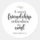 Search for christian friendship stickers Proverbs