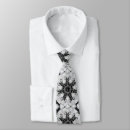 Search for black lace ties Black and white