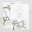 Search for pea in a pod baby shower invitations Blue