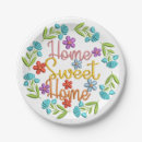 Search for home sweet home plates Party