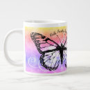 Search for rainbow butterfly mugs Inspirational