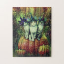 Search for halloween pumpkin puzzles Cat