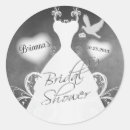 Search for white gown stickers Vintage