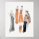 Search for 1930s fashion posters Illustration