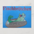 Search for fish eating postcards Food