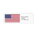 Search for america flag return address labels Stars stripes