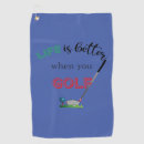 Search for cool golf towels Golfer