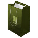 Search for olive green gift bags Pattern