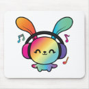 Search for happy bunny mousepads Kawaii