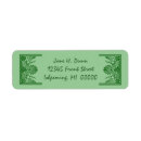 Search for st patrick day return address labels Celtic