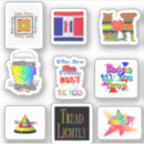 Search for assorted stickers Rainbow