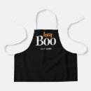 Search for halloween costume aprons Boo