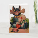 Search for vintage cat valentines day cards Unique