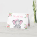 Search for elephant thank you cards Rustic