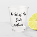 Search for bride and groom shot glasses Typography