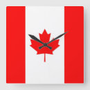 Search for canadian flag clocks Quebec
