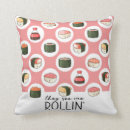 Search for sushi roll cushions Kawaii