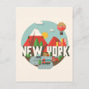 Search for map designs postcards City