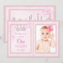 Search for tiara birthday invitations Blush pink