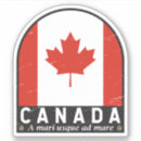 Search for vintage canadian flag stickers Canada