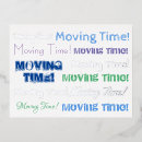 Search for house moving postcards Typography