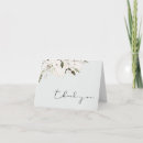 Search for white flower thank you cards Script
