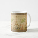 Search for vintage french mugs Green