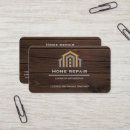 Search for handyman business cards Repair service