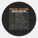 Search for senior citizen stickers Texting code