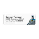 Search for super hero return address labels Batman