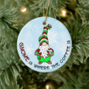 Search for funny gnomes christmas tree decorations Snowflakes
