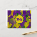 Search for mardi gras postcards Purple