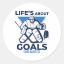Search for hockey life stickers Goalie