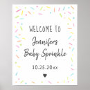 Search for baby sprinkle welcome sign posters Sprinkled with love