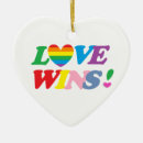 Search for lgbtq christmas tree decorations Love wins