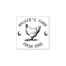 Search for monogram rubber stamps Fresh eggs