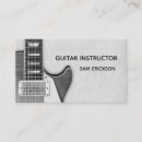 Search for bass guitar business cards Instructor
