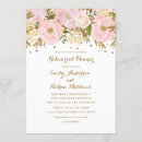 Search for blush pink rehearsal dinner invitations Trendy
