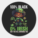 Search for black irish stickers Clover