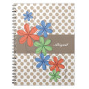 Search for polka dot notebooks Girly