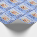 Search for baby boy 1st birthday wrapping paper Pattern