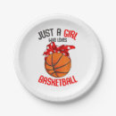 Search for basketball paper plates Girls