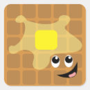 Search for square waffle stickers Butter