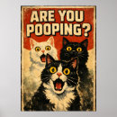 Search for funny bathroom posters Vintage